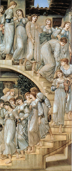 250px-Edward_Burne-Jones_The_Golden_Stairs